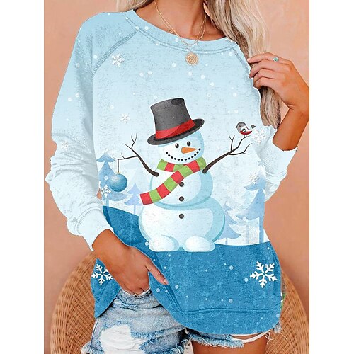 Snowman Masquerade Hoodie Women's Christmas Christmas Carnival Masquerade Adults' Christmas Vacation Polyester Top
Snowman Masquerade Hoodie Women's Christmas Christmas Carnival Masquerade Adults' Christmas Vacation Polyester Top