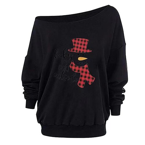 Snowman Masquerade Ugly Christmas Sweater / Sweatshirt Women's Christmas Christmas Carnival Masquerade Adults' Party Christmas Polyester Top
Snowman Masquerade Ugly Christmas Sweater / Sweatshirt Women's Christmas Christmas Carnival Masquerade Adults' Party Christmas Polyester Top
