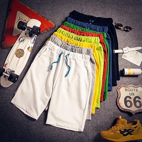 2 Random Men's Shorts Beach Shorts Elastic Drawstring Design Plain Comfort Breathable Knee Length Casual Daily Beach Fashion Streetwear Micro-elastic
2 Random Men's Shorts Beach Shorts Elastic Drawstring Design Plain Comfort Breathable Knee Length Casual Daily Beach Fashion Streetwear Micro-elastic