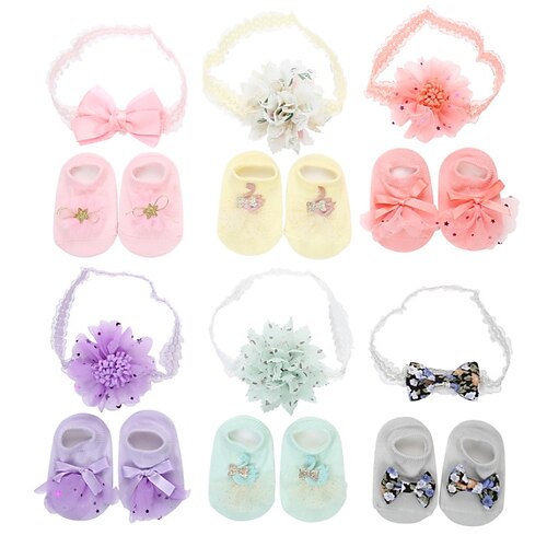 Baby Mädchen Aktiv / Basic Casual / Täglich Blumen Baumwolle Haarzubehör / Socken Strümpfe Purpur / Rosa / Gelb Einheitsgröße
Baby Mädchen Aktiv / Basic Casual / Täglich Blumen Baumwolle Haarzubehör / Socken Strümpfe Purpur / Rosa / Gelb Einheitsgröße