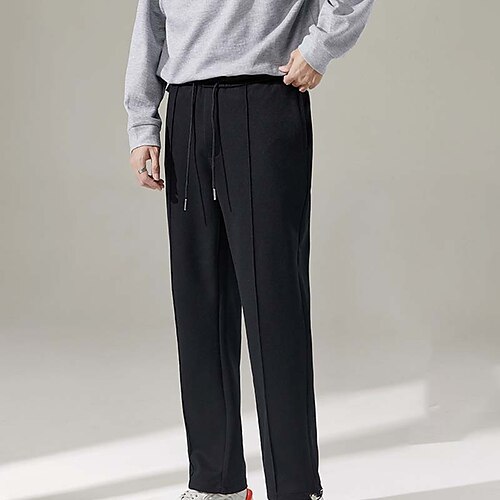 Men's Trousers Casual Pants Drawstring Elastic Waist Leg Drawstring Solid Color Daily Holiday 100% Cotton Streetwear Stylish Black Dark Gray Micro-elastic
Men's Trousers Casual Pants Drawstring Elastic Waist Leg Drawstring Solid Color Daily Holiday 100% Cotton Streetwear Stylish Black Dark Gray Micro-elastic