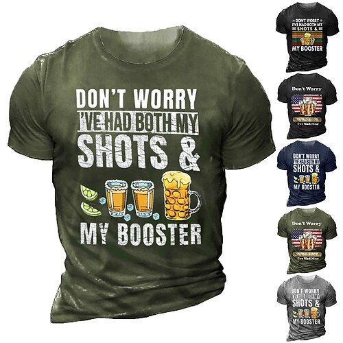 Men's T shirt Tee Letter Graphic Prints Crew Neck Black / Red Blue-Green Blue Army Green Gray 3D Print Outdoor Casual Short Sleeve Print Clothing Apparel Vintage Fashion Classic Comfortable / Summer
Men's T shirt Tee Letter Graphic Prints Crew Neck Black / Red Blue-Green Blue Army Green Gray 3D Print Outdoor Casual Short Sleeve Print Clothing Apparel Vintage Fashion Classic Comfortable / Summer
