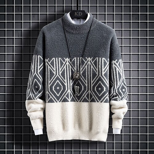 Per uomo Felpa Maglione A coste Maglia Tunica Lavorato a maglia Color Block Girocollo Tenere al caldo Contemporaneo moderno Ufficio Da tutti i giorni Abbigliamento Primavera & Autunno Nero Blu M L XL
Per uomo Felpa Maglione A coste Maglia Tunica Lavorato a maglia Color Block Girocollo Tenere al caldo Contemporaneo moderno Ufficio Da tutti i giorni Abbigliamento Primavera & Autunno Nero Blu M L XL