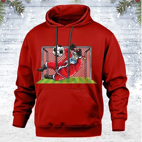 Men's Pullover Hoodie Sweatshirt Green Red Camouflage Green Light Green Hooded Santa Claus Graphic Prints Print Christmas Daily Sports 3D Print Basic Streetwear Designer Spring & Fall Clothing
Men's Pullover Hoodie Sweatshirt Green Red Camouflage Green Light Green Hooded Santa Claus Graphic Prints Print Christmas Daily Sports 3D Print Basic Streetwear Designer Spring & Fall Clothing