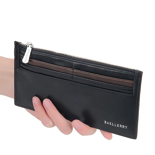 Men's Retro Wallet PU Leather Embossed Solid Color Daily Office & Career Black Dark Coffee
Men's Retro Wallet PU Leather Embossed Solid Color Daily Office & Career Black Dark Coffee