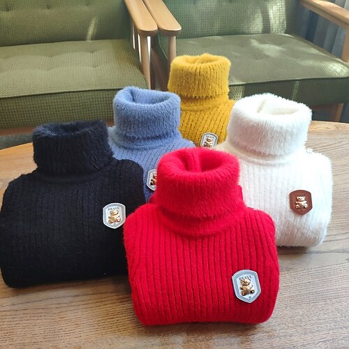 Bambino (1-4 anni) Da ragazzo Maglione a collo alto Tinta unica Manica lunga Girocollo Esterno Cotone Giornaliero Nero Inverno Vestiti 3-7 anni / Autunno
Bambino (1-4 anni) Da ragazzo Maglione a collo alto Tinta unica Manica lunga Girocollo Esterno Cotone Giornaliero Nero Inverno Vestiti 3-7 anni / Autunno