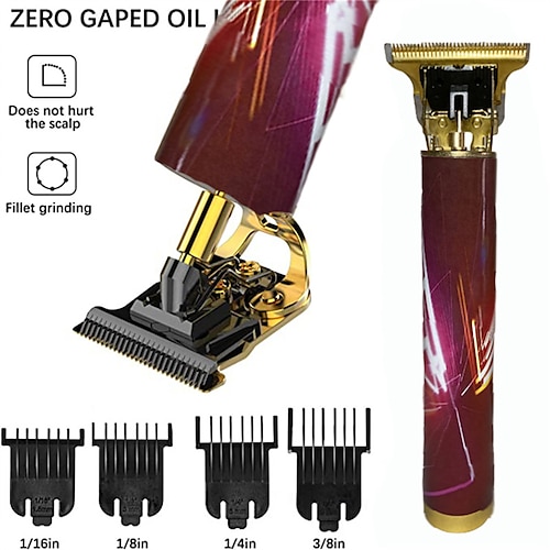 T9 Electric Hair Trimmer Cordless Shaver Beard Trimmer Electric Shaver for Men 0mm Men Barber Hair Cutting Machine For Men
T9 Electric Hair Trimmer Cordless Shaver Beard Trimmer Electric Shaver for Men 0mm Men Barber Hair Cutting Machine For Men