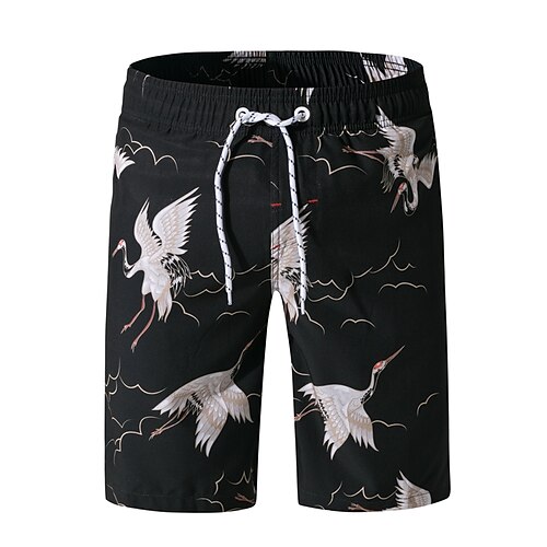 Men's Swim Shorts Swim Trunks Board Shorts Drawstring Elastic Waist Animal Print Comfort Breathable Short Casual Daily Beach Fashion Streetwear Black Micro-elastic
Men's Swim Shorts Swim Trunks Board Shorts Drawstring Elastic Waist Animal Print Comfort Breathable Short Casual Daily Beach Fashion Streetwear Black Micro-elastic