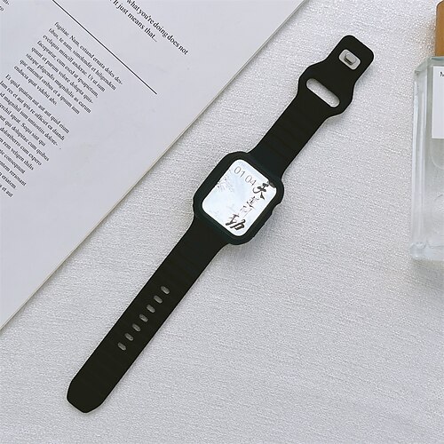 1PC Smart Watch Band Compatible with Apple iWatch Apple Watch Ultra 49mm Series 8/7/6/5/4/3/2/1 / SE Sport Band for iWatch Smartwatch Strap Wristband Silicone Adjustable Breathable Shockproof
1PC Smart Watch Band Compatible with Apple iWatch Apple Watch Ultra 49mm Series 8/7/6/5/4/3/2/1 / SE Sport Band for iWatch Smartwatch Strap Wristband Silicone Adjustable Breathable Shockproof