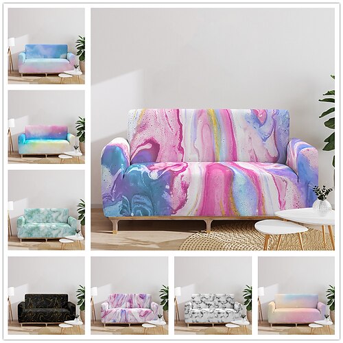 Color Gradual Change Printing Sofa Cover Elastic Soft Durable Sofa Cover 1 Piece of Brushed Polyester Washable Furniture Protective Cover Suitable for Armchair Seat/Double Seat Sofa/Single Sofa
Color Gradual Change Printing Sofa Cover Elastic Soft Durable Sofa Cover 1 Piece of Brushed Polyester Washable Furniture Protective Cover Suitable for Armchair Seat/Double Seat Sofa/Single Sofa