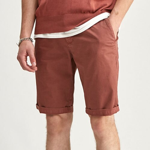 Men's Shorts Chino Shorts Bermuda shorts Work Shorts Pocket Plain Comfort Knee Length Casual Daily Holiday Streetwear Stylish ArmyGreen Black Micro-elastic
Men's Shorts Chino Shorts Bermuda shorts Work Shorts Pocket Plain Comfort Knee Length Casual Daily Holiday Streetwear Stylish ArmyGreen Black Micro-elastic