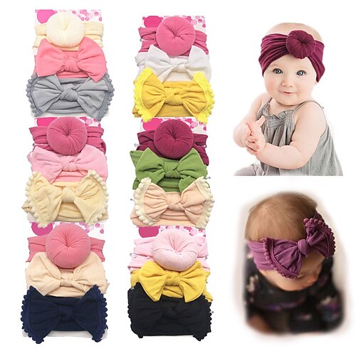 Baby Girls' Active / Sweet Casual / Daily Solid Color Cotton Hair Accessories Green / Black / Blue One-Size
Baby Girls' Active / Sweet Casual / Daily Solid Color Cotton Hair Accessories Green / Black / Blue One-Size