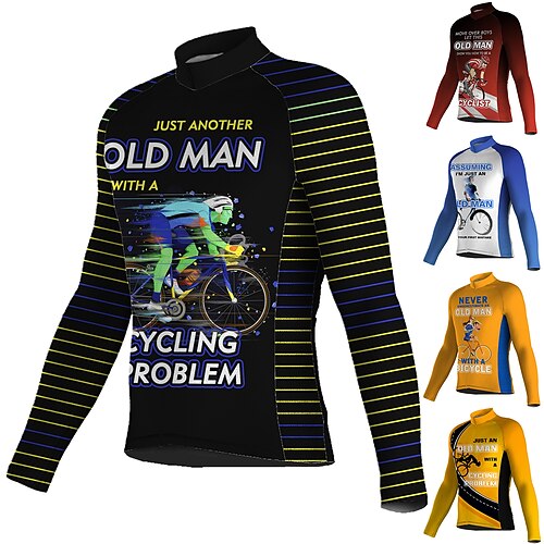 21Grams Men's Cycling Jersey Long Sleeve Bike Jersey Top with 3 Rear Pockets Mountain Bike MTB Road Bike Cycling Breathable Quick Dry Moisture Wicking Reflective Strips Black Yellow Orange Graphic
21Grams Men's Cycling Jersey Long Sleeve Bike Jersey Top with 3 Rear Pockets Mountain Bike MTB Road Bike Cycling Breathable Quick Dry Moisture Wicking Reflective Strips Black Yellow Orange Graphic