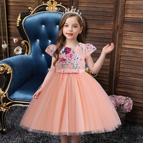 Toddler Girls' Dress Solid Color Party Dress Knee-length Dress Performance Crewneck Sleeveless Adorable Dress 3-7 Years Fall Blue Purple Pink / Spring
Toddler Girls' Dress Solid Color Party Dress Knee-length Dress Performance Crewneck Sleeveless Adorable Dress 3-7 Years Fall Blue Purple Pink / Spring