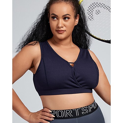 New Large Size Back Sports Underwear Women Shock proof Running High Intensity Yoga Bra Sports Vest
New Large Size Back Sports Underwear Women Shock proof Running High Intensity Yoga Bra Sports Vest