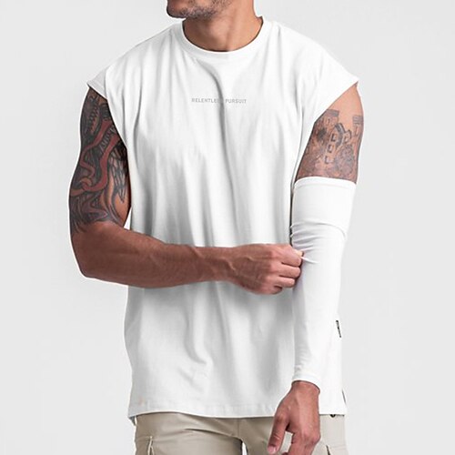 Men's Workout Tank Top Running Tank Top Sleeveless Vest / Gilet Casual Athleisure Breathable Soft Sweat Out Fitness Basketball Running Sportswear Activewear Black Light Green Khaki
Men's Workout Tank Top Running Tank Top Sleeveless Vest / Gilet Casual Athleisure Breathable Soft Sweat Out Fitness Basketball Running Sportswear Activewear Black Light Green Khaki