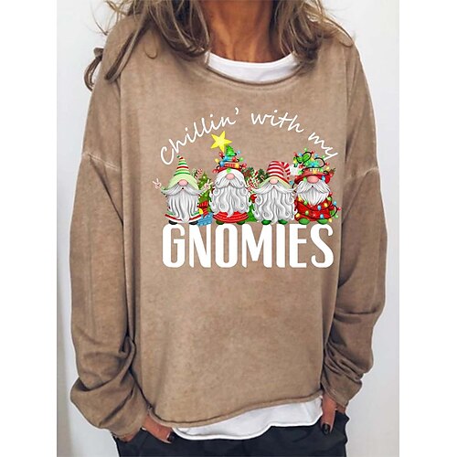 Women's Sweatshirt Pullover Basic Green Blue Pink Gnome Christmas Round Neck Long Sleeve S M L XL 2XL 3XL
Women's Sweatshirt Pullover Basic Green Blue Pink Gnome Christmas Round Neck Long Sleeve S M L XL 2XL 3XL