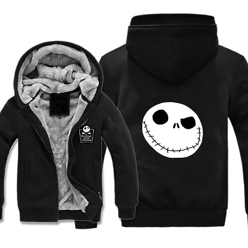 Mareridtet før jul Jack Skellington Anime Tegneserie Manga Anime Grafisk Overtøj Til Herre Dame Unisex Voksne Varmstempling 100% Polyester Afslappet / Hverdag
Mareridtet før jul Jack Skellington Anime Tegneserie Manga Anime Grafisk Overtøj Til Herre Dame Unisex Voksne Varmstempling 100% Polyester Afslappet / Hverdag