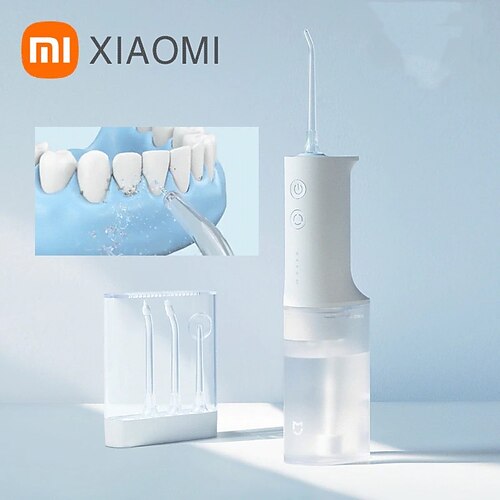 

XIAOMI MIJIA MEO701 Portable Oral Irrigator Dental Teeth Whitening Flosser bucal tooth Cleaner waterpulse Water Thread For Teeth