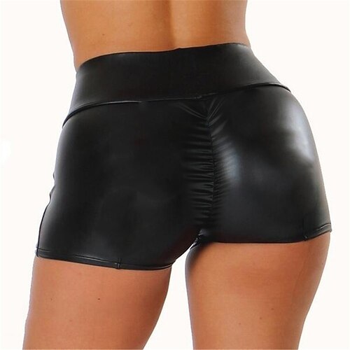 Dame Shorts Imitert Lær Vin Svart Høy Midje Gatemote Sexy Gate Klubb Elastisk Kort Midjekontroll Ensfarget S M L XL 2XL
Dame Shorts Imitert Lær Vin Svart Høy Midje Gatemote Sexy Gate Klubb Elastisk Kort Midjekontroll Ensfarget S M L XL 2XL