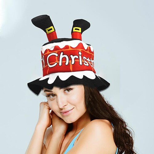 Santa Claus Elf Christmas Hat Men's Women's Christmas Christmas Christmas Eve Adults' Party Christmas Fabric Hat
Santa Claus Elf Christmas Hat Men's Women's Christmas Christmas Christmas Eve Adults' Party Christmas Fabric Hat