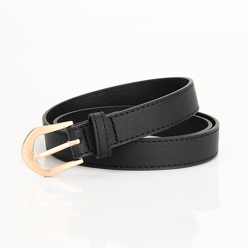 Women's Unisex PU Buckle Belt PU Leather Prong Buckle Plain Casual Classic Party Work Black Blue Brown Coffee
Women's Unisex PU Buckle Belt PU Leather Prong Buckle Plain Casual Classic Party Work Black Blue Brown Coffee