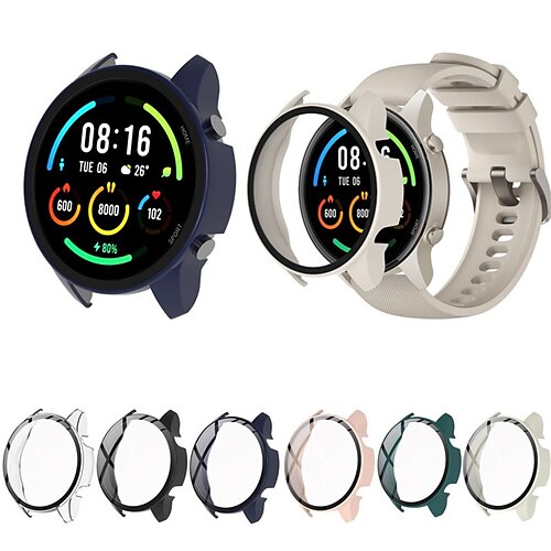 Hard Edge Frame Glass Screen Protector Case Shell For Xiaomi Mi Watch Smart Watch Color Sport Protective Film Cover Accessories
Hard Edge Frame Glass Screen Protector Case Shell For Xiaomi Mi Watch Smart Watch Color Sport Protective Film Cover Accessories