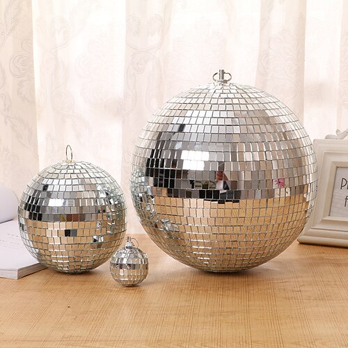Glass Mirror Reflective Disco Ball Christmas Ball Bar Photography Props L Wedding Baking Cake Decoration Ornaments
Glass Mirror Reflective Disco Ball Christmas Ball Bar Photography Props L Wedding Baking Cake Decoration Ornaments