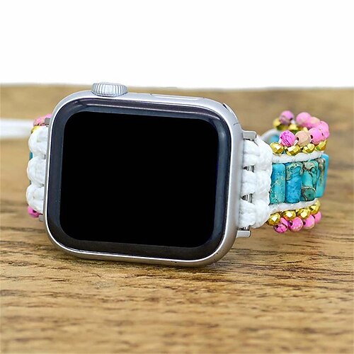 1PC Smart Watch Band Compatible with Apple iWatch Apple Watch Ultra 49mm Series 8/7/6/5/4/3/2/1 / SE Handmade Braided Rope for iWatch Smartwatch Strap Wristband Fabric Handmade Adjustable Braided
1PC Smart Watch Band Compatible with Apple iWatch Apple Watch Ultra 49mm Series 8/7/6/5/4/3/2/1 / SE Handmade Braided Rope for iWatch Smartwatch Strap Wristband Fabric Handmade Adjustable Braided