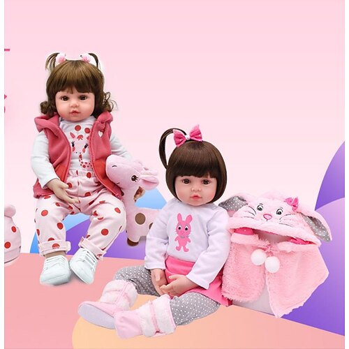 Lifelike Large Size Reborn Baby Dolls Girls Soft Silicone Vinyl Reborn Babies Looking Real Newborn Reborn Toddler Dolls Girls Toys
Lifelike Large Size Reborn Baby Dolls Girls Soft Silicone Vinyl Reborn Babies Looking Real Newborn Reborn Toddler Dolls Girls Toys