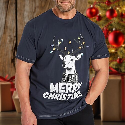 Men's Plus Size T shirt Tee Big and Tall Graphic Crew Neck Short Sleeve Spring & Summer Basic Fashion Streetwear Comfortable Casual Sports Tops
Men's Plus Size T shirt Tee Big and Tall Graphic Crew Neck Short Sleeve Spring & Summer Basic Fashion Streetwear Comfortable Casual Sports Tops