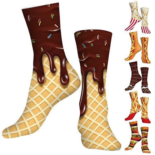 Socks Compression Socks Cycling Socks Athletic Socks Funny Socks Novelty Socks Men's Women's Bike / Cycling Breathable Anatomic Design Wearable 1 Pair Graphic Cotton Gold Yellow Orange S M L
Socks Compression Socks Cycling Socks Athletic Socks Funny Socks Novelty Socks Men's Women's Bike / Cycling Breathable Anatomic Design Wearable 1 Pair Graphic Cotton Gold Yellow Orange S M L