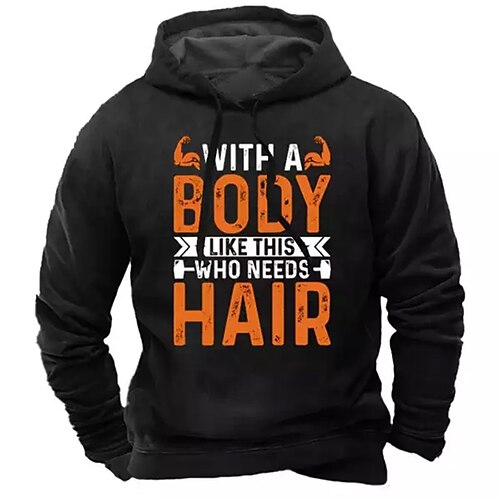 Men's Pullover Hoodie Sweatshirt Black Navy Blue Hooded Letter Graphic Prints Print Daily Sports 3D Print Basic Streetwear Designer Spring & Fall Clothing Apparel Hoodies Sweatshirts
Men's Pullover Hoodie Sweatshirt Black Navy Blue Hooded Letter Graphic Prints Print Daily Sports 3D Print Basic Streetwear Designer Spring & Fall Clothing Apparel Hoodies Sweatshirts