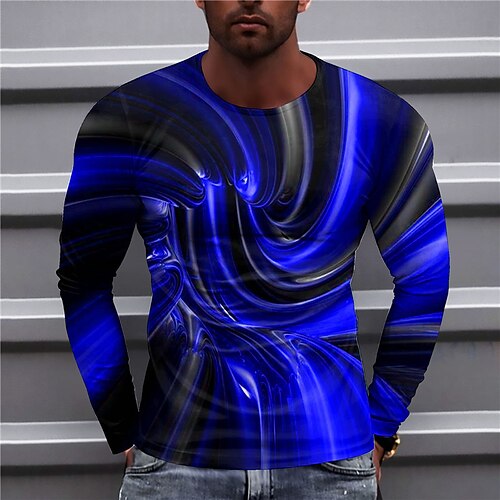 Men's T shirt Tee Abstract Graphic Prints Crew Neck Green Blue Royal Blue Red 3D Print Outdoor Street Long Sleeve Print Clothing Apparel Basic Sports Designer Casual
Men's T shirt Tee Abstract Graphic Prints Crew Neck Green Blue Royal Blue Red 3D Print Outdoor Street Long Sleeve Print Clothing Apparel Basic Sports Designer Casual