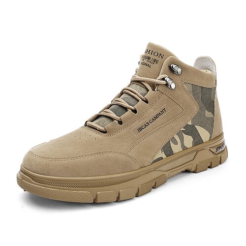 Men's Boots Combat Boots Sporty Casual Outdoor Walking Shoes Safety Shoes Canvas PU Black Khaki Gray Camouflage Winter Fall
Men's Boots Combat Boots Sporty Casual Outdoor Walking Shoes Safety Shoes Canvas PU Black Khaki Gray Camouflage Winter Fall