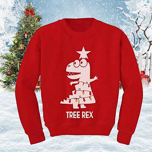 Kids Boys Ugly Christmas T shirt Tops Tee Animal Letter Dinosaur Long Sleeve Crewneck Children Top Outdoor Cute Daily Winter Fall Green 7-13 Years
Kids Boys Ugly Christmas T shirt Tops Tee Animal Letter Dinosaur Long Sleeve Crewneck Children Top Outdoor Cute Daily Winter Fall Green 7-13 Years