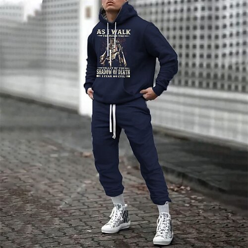Men's Tracksuit Sweatsuit Green Black Blue Hooded Graphic Letter 2 Piece Print Sports Outdoor Sports Streetwear Hot Stamping Basic Designer Casual Winter Fall Clothing Apparel Hoodies Sweatshirts
Men's Tracksuit Sweatsuit Green Black Blue Hooded Graphic Letter 2 Piece Print Sports Outdoor Sports Streetwear Hot Stamping Basic Designer Casual Winter Fall Clothing Apparel Hoodies Sweatshirts