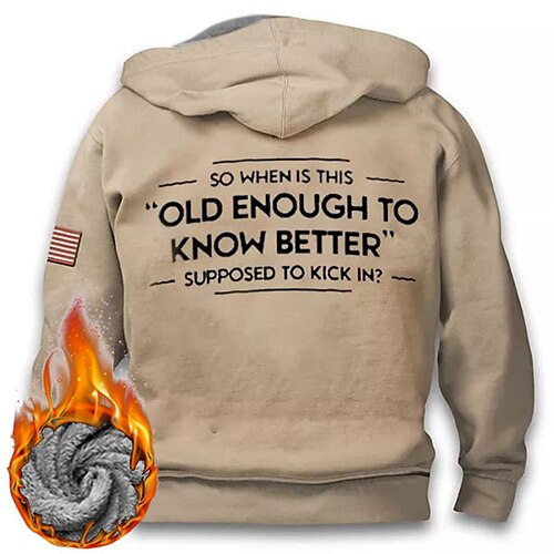 Men's Full Zip Hoodie Jacket Khaki Hooded Letter Graphic Prints Zipper Print Sports Outdoor Daily Sports 3D Print Fleece Streetwear Designer Casual Winter Clothing Apparel Hoodies Sweatshirts
Men's Full Zip Hoodie Jacket Khaki Hooded Letter Graphic Prints Zipper Print Sports Outdoor Daily Sports 3D Print Fleece Streetwear Designer Casual Winter Clothing Apparel Hoodies Sweatshirts