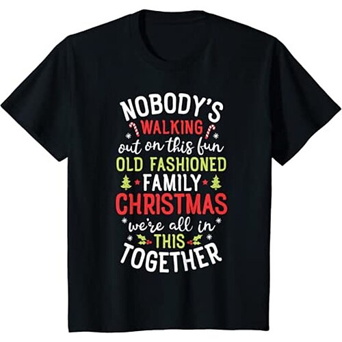 Kids Boys Christmas T shirt Tee Letter Short Sleeve Crewneck Children Top Christmas Gifts Fashion Adorable Summer Green 3-12 Years
Kids Boys Christmas T shirt Tee Letter Short Sleeve Crewneck Children Top Christmas Gifts Fashion Adorable Summer Green 3-12 Years