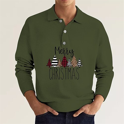 Men's Golf Shirt Graphic Prints Ugly Christmas Turndown Green Blue Pink Light Green Gray Hot Stamping Christmas Street Long Sleeve Button-Down Print Clothing Apparel Fashion Casual Comfortable Big
Men's Golf Shirt Graphic Prints Ugly Christmas Turndown Green Blue Pink Light Green Gray Hot Stamping Christmas Street Long Sleeve Button-Down Print Clothing Apparel Fashion Casual Comfortable Big