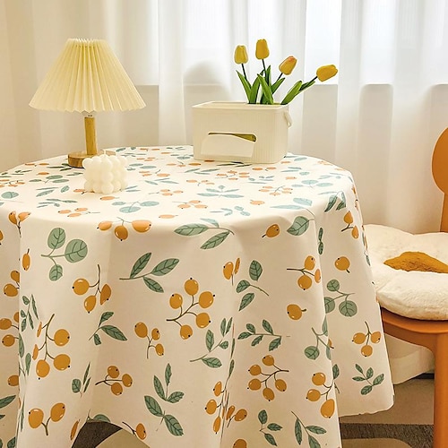 

velvet tablecloth ins wind pastoral small fresh student dormitory desk tablecloth round table coffee table cover towel table cloth art