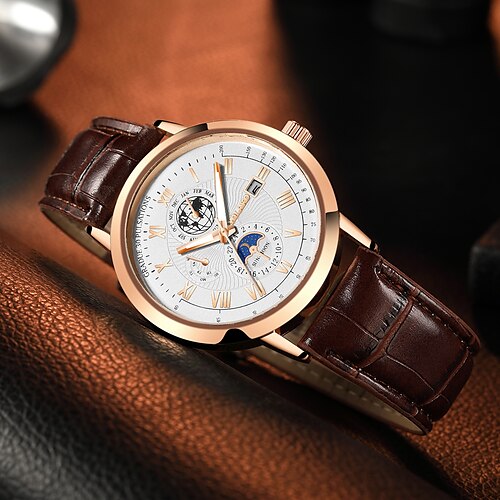 Wrist Watch Quartz Watch for Men Analog Quartz Sexy Stylish Casual Calendar Alloy PU Leather Creative / One Year
Wrist Watch Quartz Watch for Men Analog Quartz Sexy Stylish Casual Calendar Alloy PU Leather Creative / One Year