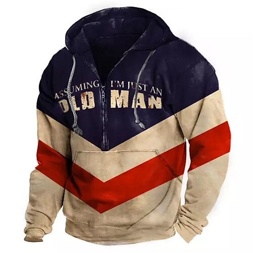 Men's Pullover Full Zip Hoodie Khaki Hooded Color Block Letter Graphic Prints Zipper Print Casual Daily Sports 3D Print Basic Streetwear Designer Spring & Fall Clothing Apparel Hoodies Sweatshirts
Men's Pullover Full Zip Hoodie Khaki Hooded Color Block Letter Graphic Prints Zipper Print Casual Daily Sports 3D Print Basic Streetwear Designer Spring & Fall Clothing Apparel Hoodies Sweatshirts