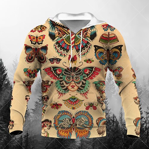 Inspired by Old school Tattoo Dragon Girl Hoodie Cartoon Manga Anime Front Pocket Graphic Hoodie For Men's Women's Unisex Adults' 3D Print 100% Polyester
Inspired by Old school Tattoo Dragon Girl Hoodie Cartoon Manga Anime Front Pocket Graphic Hoodie For Men's Women's Unisex Adults' 3D Print 100% Polyester