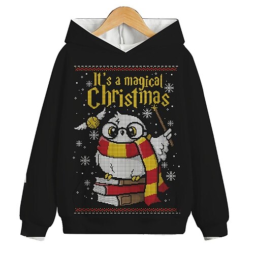 Kids Boys Hoodie Pullover Cartoon Long Sleeve Children Top Casual Hoodie Active Adorable Black khaki Red Winter 7-13 Years
Kids Boys Hoodie Pullover Cartoon Long Sleeve Children Top Casual Hoodie Active Adorable Black khaki Red Winter 7-13 Years