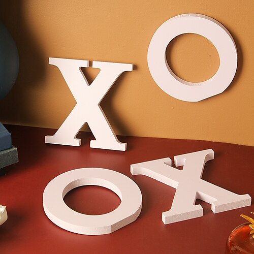 4pcs Creative Home XOXO English Letter Decorations Valentine's Day Atmosphere Decoration
4pcs Creative Home XOXO English Letter Decorations Valentine's Day Atmosphere Decoration