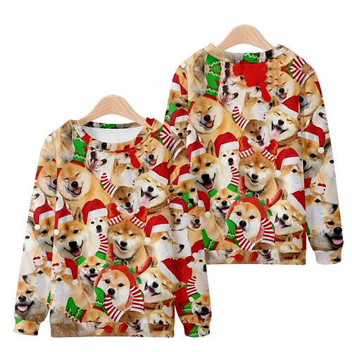 animals Masquerade Ugly Christmas Sweater / Sweatshirt Men's Women's Unisex Couple's Christmas Christmas Christmas Eve Adults' Party Christmas Polyester Top
animals Masquerade Ugly Christmas Sweater / Sweatshirt Men's Women's Unisex Couple's Christmas Christmas Christmas Eve Adults' Party Christmas Polyester Top
