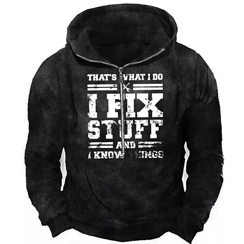 Men's Pullover Full Zip Hoodie Black Hooded Letter Graphic Prints Zipper Print Casual Daily Sports 3D Print Basic Streetwear Designer Spring Fall Clothing Apparel Hoodies Sweatshirts
Men's Pullover Full Zip Hoodie Black Hooded Letter Graphic Prints Zipper Print Casual Daily Sports 3D Print Basic Streetwear Designer Spring Fall Clothing Apparel Hoodies Sweatshirts
