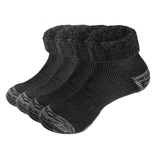 Men's 2 Pairs Socks Knitted Socks Slipper Socks Fashion Comfort Color Block Warm Fall & Winter Black and Dark Gray Multi color Black
Men's 2 Pairs Socks Knitted Socks Slipper Socks Fashion Comfort Color Block Warm Fall & Winter Black and Dark Gray Multi color Black