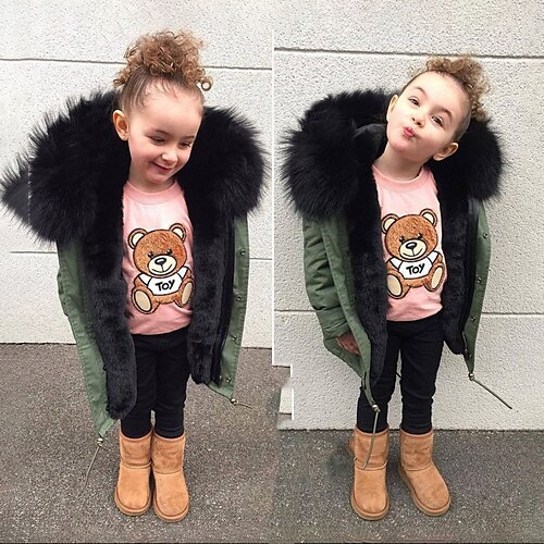 Toddler Girls' Hoodie Jacket Solid Color Active Casual Coat Outerwear 7-13 Years Winter Green Black Blue
Toddler Girls' Hoodie Jacket Solid Color Active Casual Coat Outerwear 7-13 Years Winter Green Black Blue